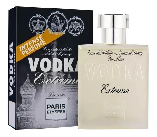 Vodka Extreme 100ml Edt - Paris Elysees