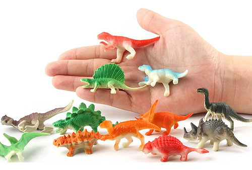 Paquete De 78 Mini Juguetes De Figuras De Dinosaurios - Jueg