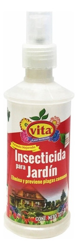 Insecticida Jardín Vita Control De Plagas Malathion 227ml