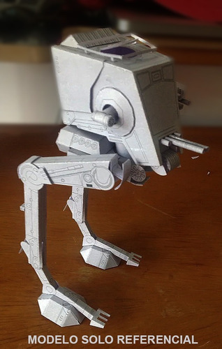 At-st Star Wars Modelo En Papel (no Es Pdf)