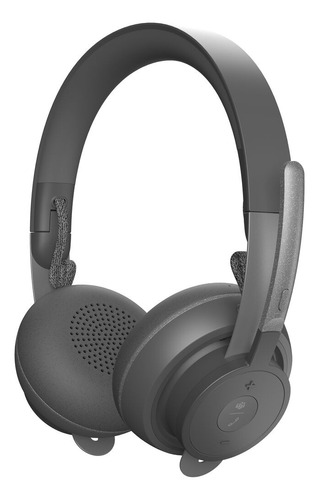 Auricular Con Micrófono Logitech Zone Wireless Teams Black