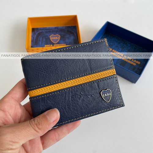 Imagen 3 de 10 de Billetera Boca Juniors Con Licencia Oficial