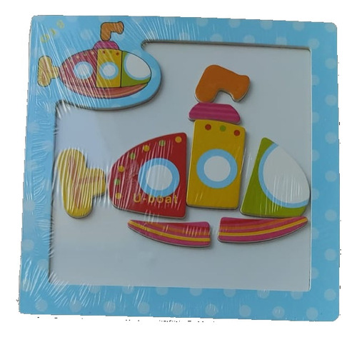 Rompecabezas Madera Magnético Infantil Puzzle