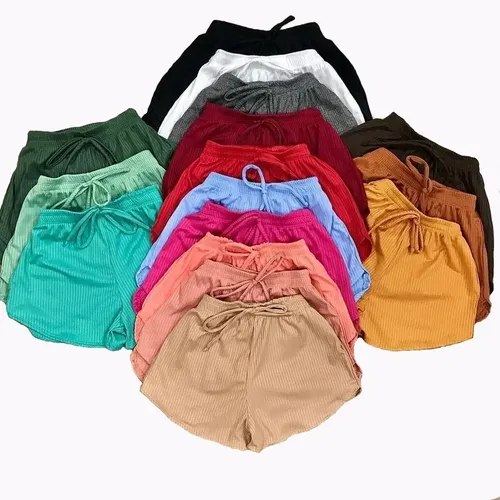 Kit 4 Short Feminino Plus Size G1 G2 G3 Praia Piscina Moda - R$ 49,4