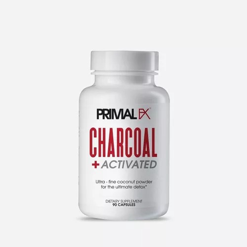 Ultra Activated Charcoal Primal Fx Premium 90caps 500mg