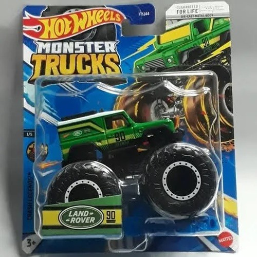 Hot Wheels Monster Trucks Land Rover 90 Original 1magnus