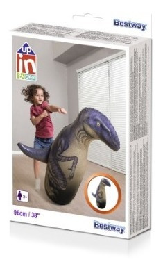 Imagen 10 de 10 de Bestway Puching Ball Inflable Dinosaurio Involcable Boxeo