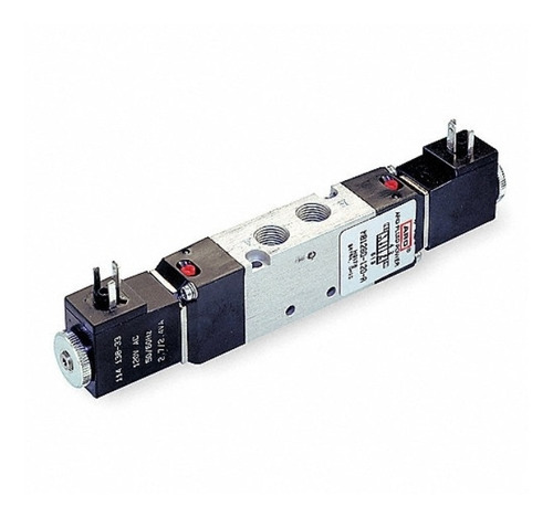 Válvula De Solenoide Para Control Del Aire, 4-vías/3-posicio