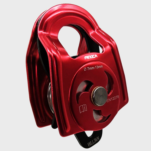 Polea Doble Para Cuerda - Swing Izado Rescate Polipasto
