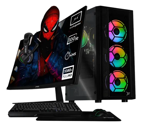 Xtreme Pc Gaming Amd Radeon Vega Renoir Ryzen 7 5700g 16gb Ssd 50...