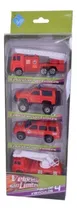 Comprar Autos Pack X 4 Autos Escala 1:64 Bombero