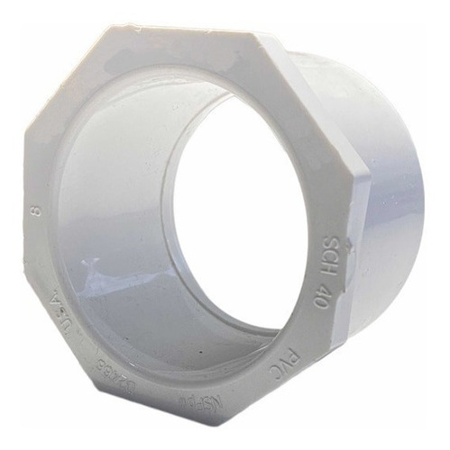 Reducción Bushing 4 X 3 Pulgadas Cédula 40 Pvc Hidraulico