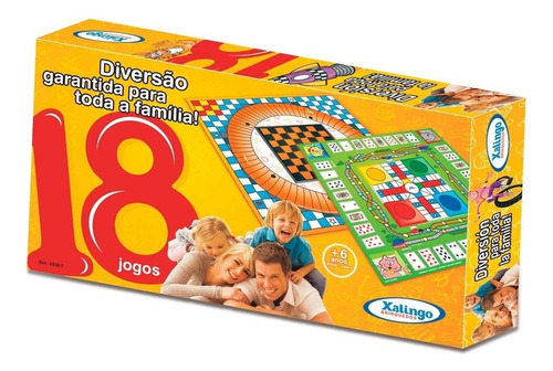 18 Jogos - Diversão Para Toda A Família - Xalingo