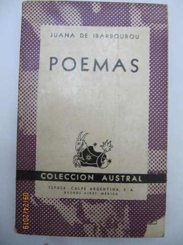 Poemas De Juana De Ibarbourou 1942
