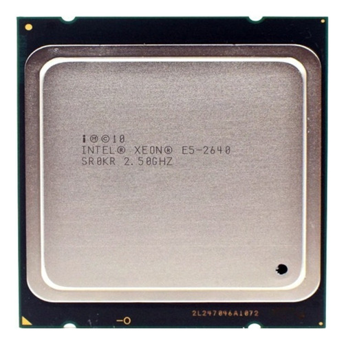 Procesador Intel Xeon E5-2640 CM8062100856401 de 6 núcleos y 3GHz de frecuencia