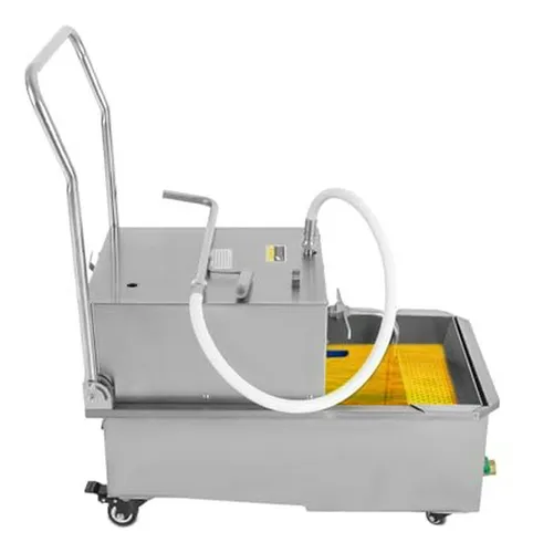 Filtro De Aceite Móvil Para Freidora, Capacidad 55l, 550w, 1