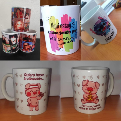 Imagen 2 de 10 de Tazas Sublimadas Personalizadas