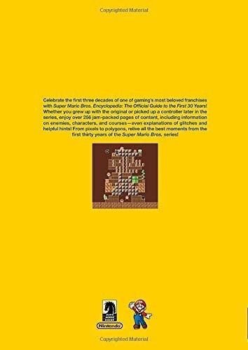 Super Mario Encyclopedia: The Official Guide To The First 30 Years - Livro Guia Importado - Inglês - Capa Dura - Edição Grande - 1a Edição - Novo