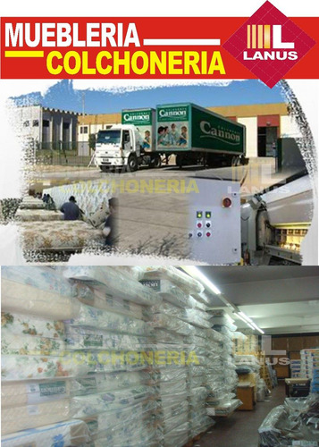 Sommier sommier Cannon Espuma Renovation Súper queen de 200cmx160cm gris oscuro y blanco con base dividida