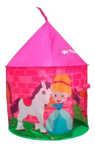 Carpa Infantil Poppi Castillo Pony Unicornio Autoarmable