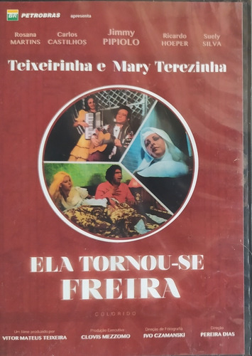 Teixeirinha Ela Tornou-se Freira Dvd Original Lacrado