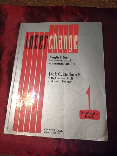 Interchange Jack Richard 1. Cambridge. Students Book