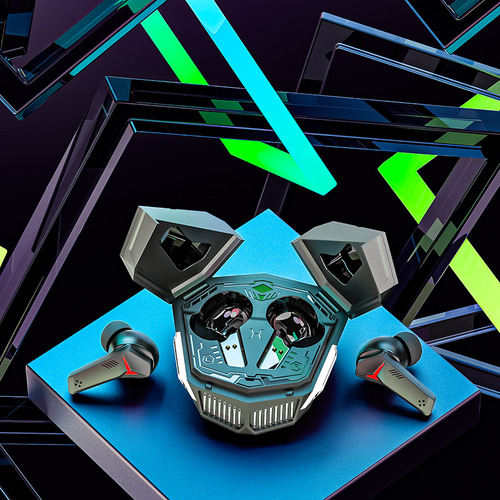 Audífonos In-ear Inalámbricos Gamer Kespu Dx26 Negro Auriculares Inalambricos Smart Touch Bluetooth 5.3 Con Microfono