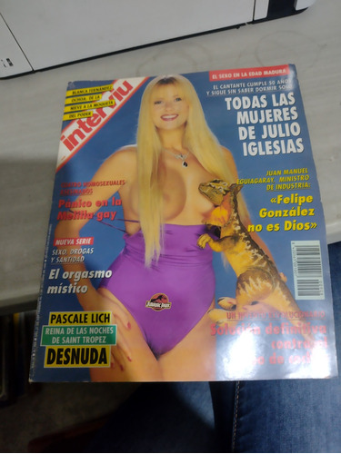 Revista Interviú Pascale Lich #908 Septiembre 1993