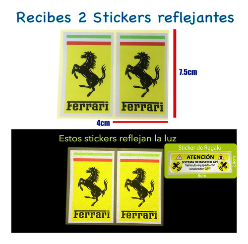 Stickers Calcomanias Para Auto Con Imagen De Escudo Rectangu