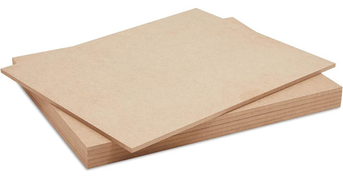 10 Placas Base Maqueta Manualidad 60x40cm Madera Mdf 3mm