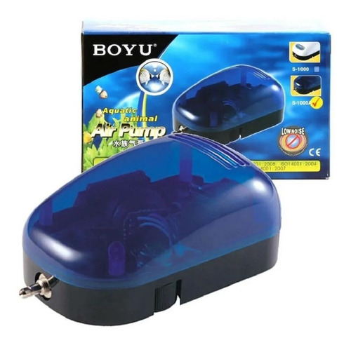 Bomba de aire para acuario Boyu S-1000a