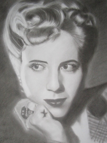 Dibujo Retratos Por Encargo. Carbonilla ,sepia, Lapiz, 50x70