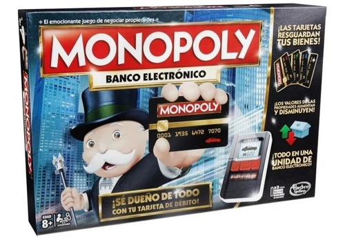 Juego Monopoly Banco Electronico Ultimate Hasbro