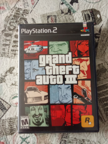 Grand Theft Auto Iii Gta Original Ps2 Ntsc Local Mg