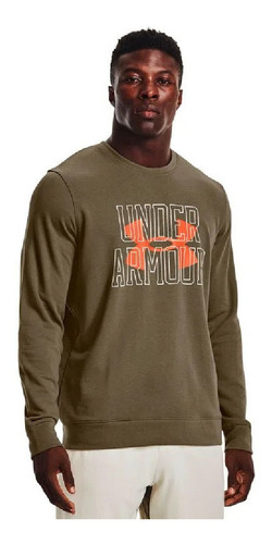 Polerón Hombre Under Armour Rival Terry Logo Crew 1370391-36