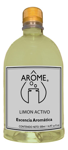 500 Ml Fragancia Para Productos De Limpieza - Limón Activo