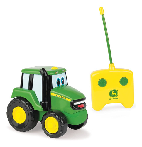 Vehículos Sin Control Remoto Tractor  Verde Para Niños