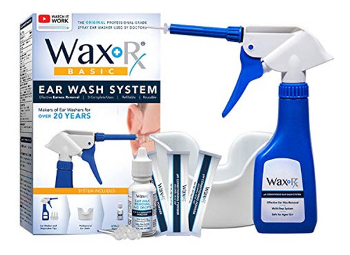 Limpiador De Oidos  Doctor Easy Wax-rx Ph Sistema De Lavado