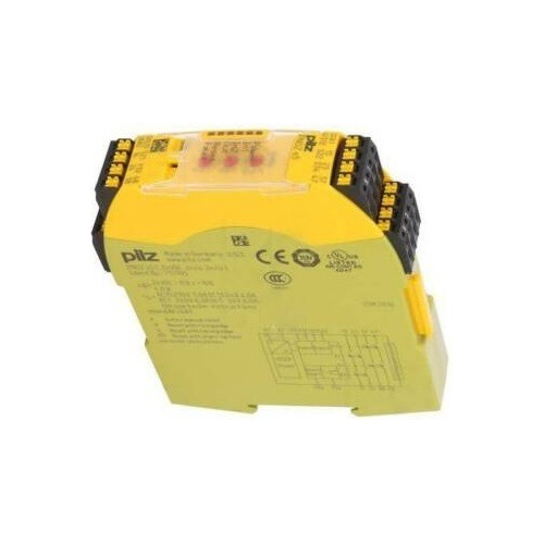 Rele Pilz Pnoz S5 C 24vdc 2 N/o 2 N/o T N° 751105