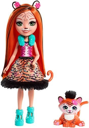 Enchantimals Tanzie Tiger Doll Y Tuft Figure