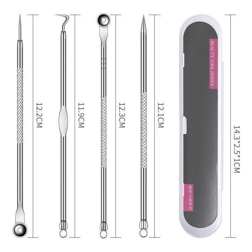 Imagen 2 de 4 de Kit Sacacomedon Skin Care Cuidado Facial Acné, Puntos Negros