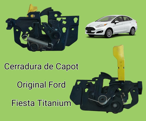 Cerradura De Capot Original Ford Fiesta Titanium 