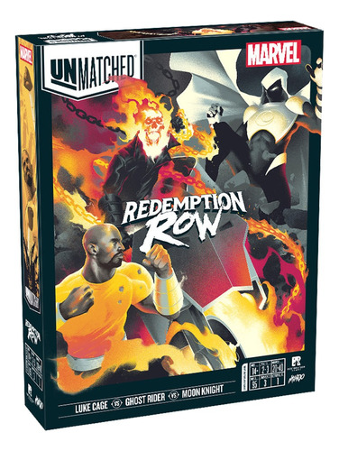 Unmatched Redemption Row - Juego De Mesa Inglés Tcg Factory