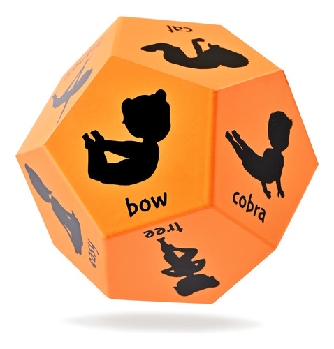 Covelico Yoga Dice For Kids - Kids Yoga Movement Dice - Kids