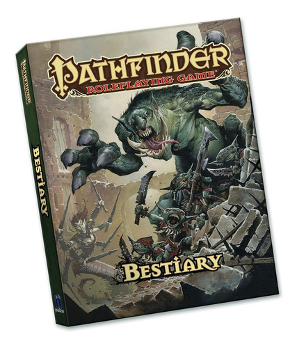 Book : Pathfinder Roleplaying Game Bestiary (pocket Editi...