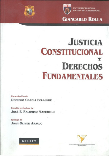 Justicia Constitucional Y Derechos Fundamentales Dyf