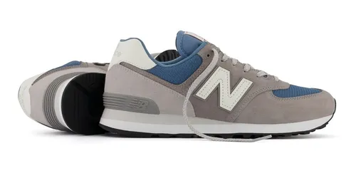 Zapatilla New Balance Hombre 574 Clasicas Cuero Descarne