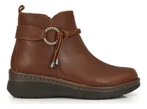 Comprar Bota Mujer Confort Cuero Cavatini Botineta Briganti Borcego