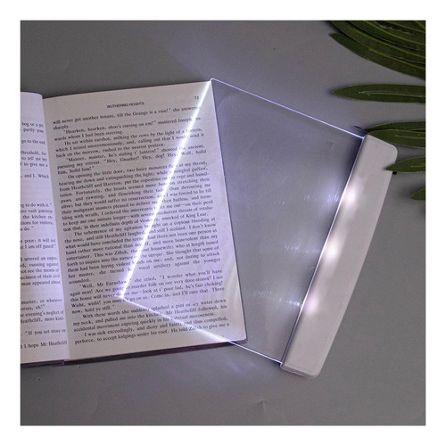 Luz Nocturna Led De Placa Plana Para Leer Libros