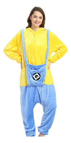 Disfraz De Pijama Miniso Minions Kigurumi Onesie Para Cospla